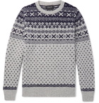 Howlin' - Mr Lawrence Fair Isle Wool Sweater - Men - Gray