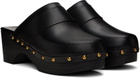 Aeyde Black Bibi Clogs