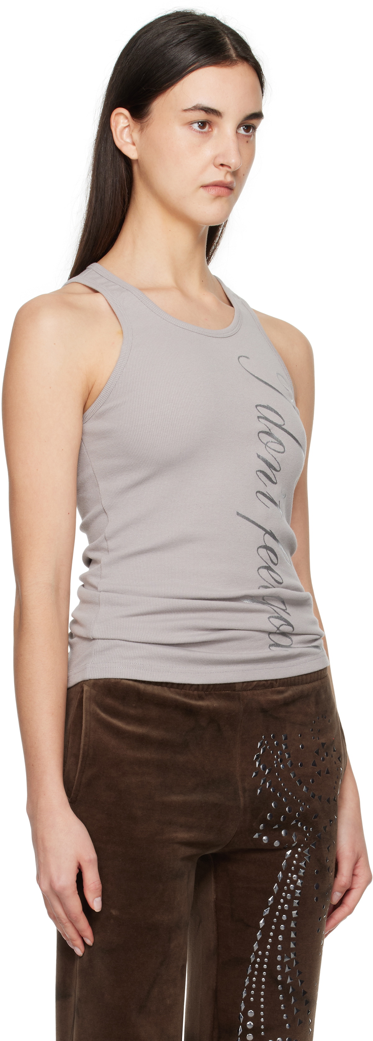 Praying Gray 'Feel Good' Tank Top