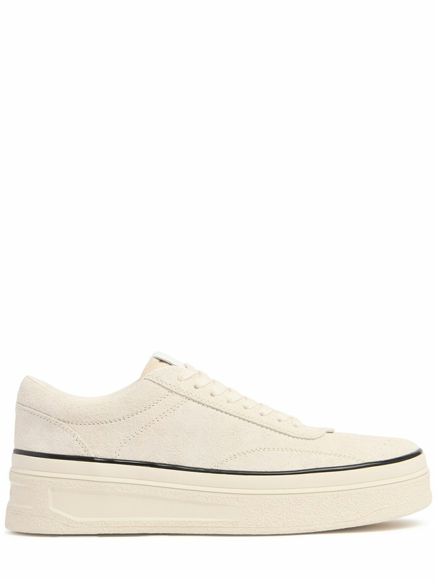Photo: JIL SANDER Low Top Suede Sneakers