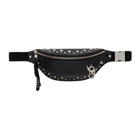 Alexander McQueen Black Studded Harness Bum Bag