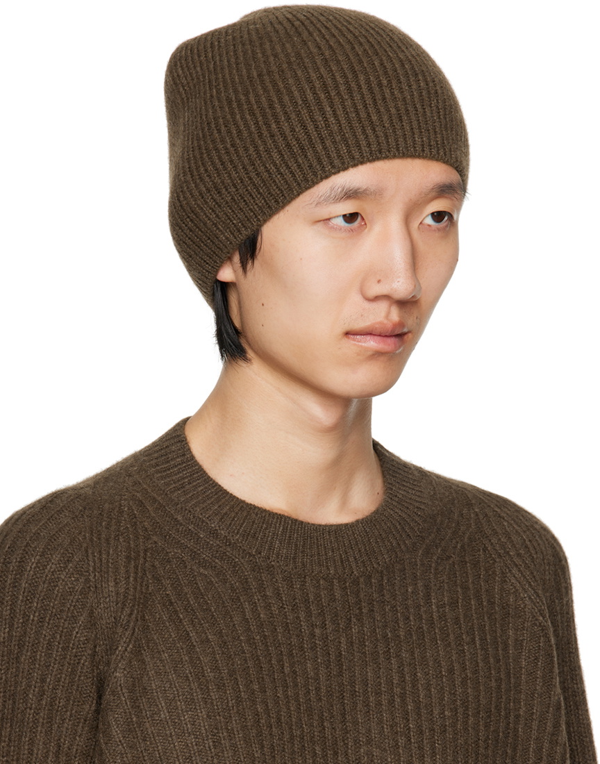 Jan-Jan Van Essche Brown #5 Beanie Jan-Jan Van Essche