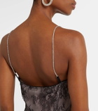 Blumarine Rebrodé lace midi dress