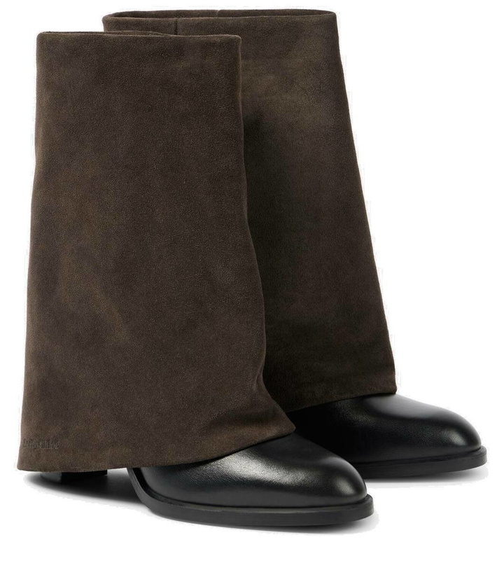 Photo: See By Chloé Melia 90 leather and suede boots
