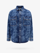 Palm Angels   Shirt Blue   Mens