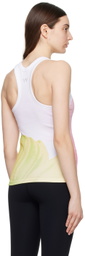 OPEN YY White Flower Tank Top
