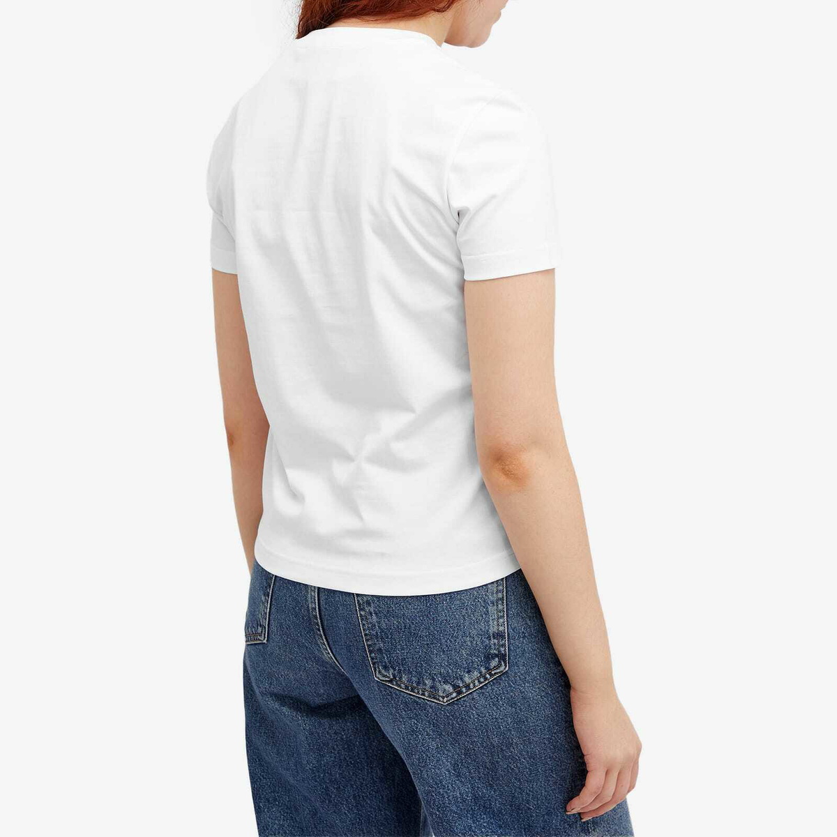 Casablanca Women's Casa Way Fitted T-Shirt in White Casablanca