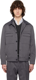 Hugo Gray Virgin Wool Jacket