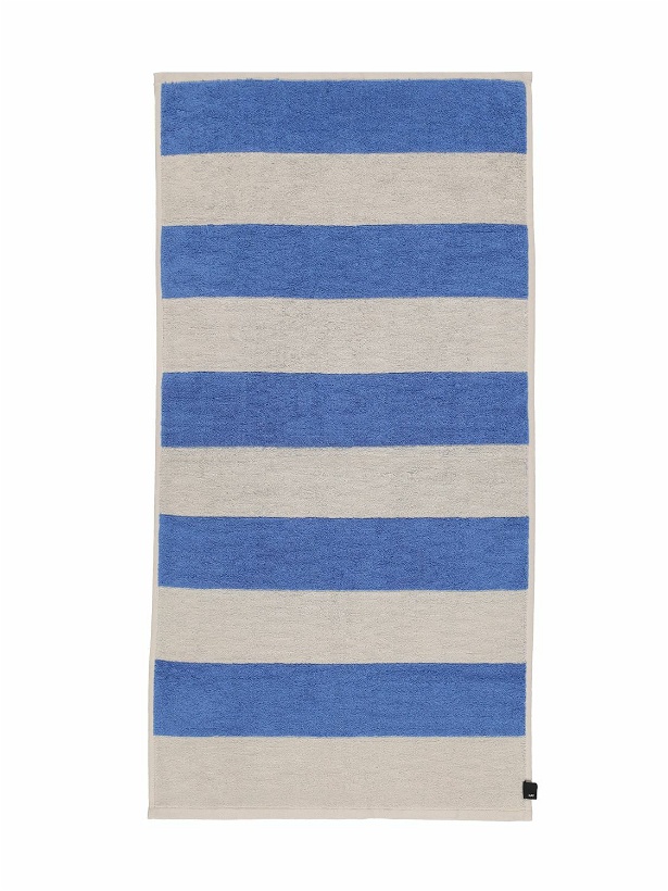 Photo: HAY - Frotté Striped Cotton Hand Towel