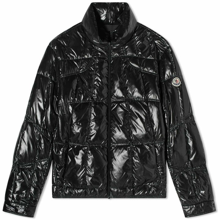 Photo: Moncler Men's Tevel Light Weight Nylon Jacket in Black