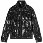 Moncler Men's Tevel Light Weight Nylon Jacket in Black