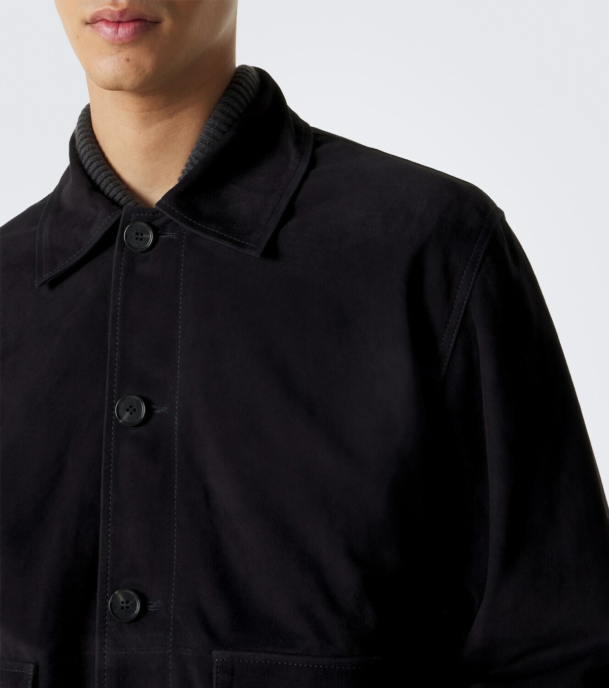 Arma Tomme reversible suede blouson jacket