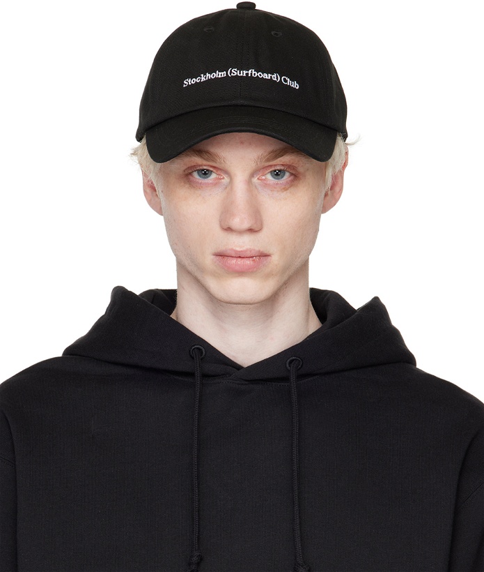 Photo: Stockholm (Surfboard) Club Black Embroidered Cap