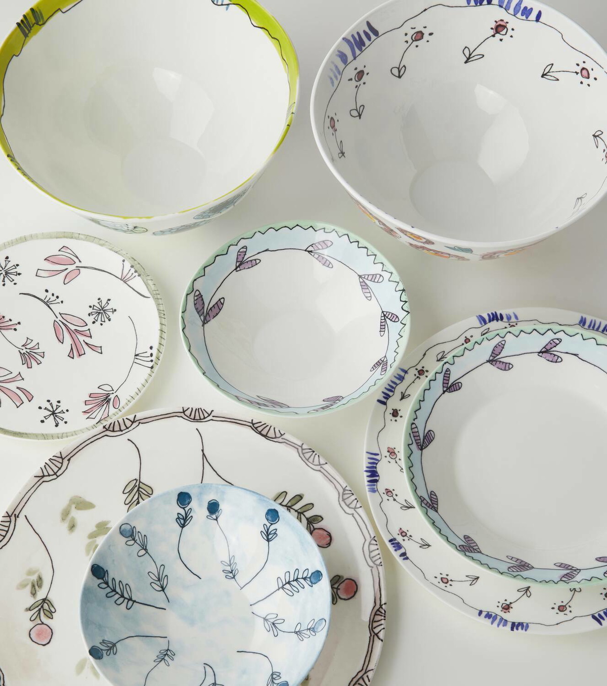 Serax x Marni Anemone Vaniglia serving bowl