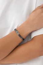 Diesel Black stainless steel chain necklace - Bracelets - Unisex - Black