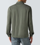 Fedeli Cotton piqué polo shirt