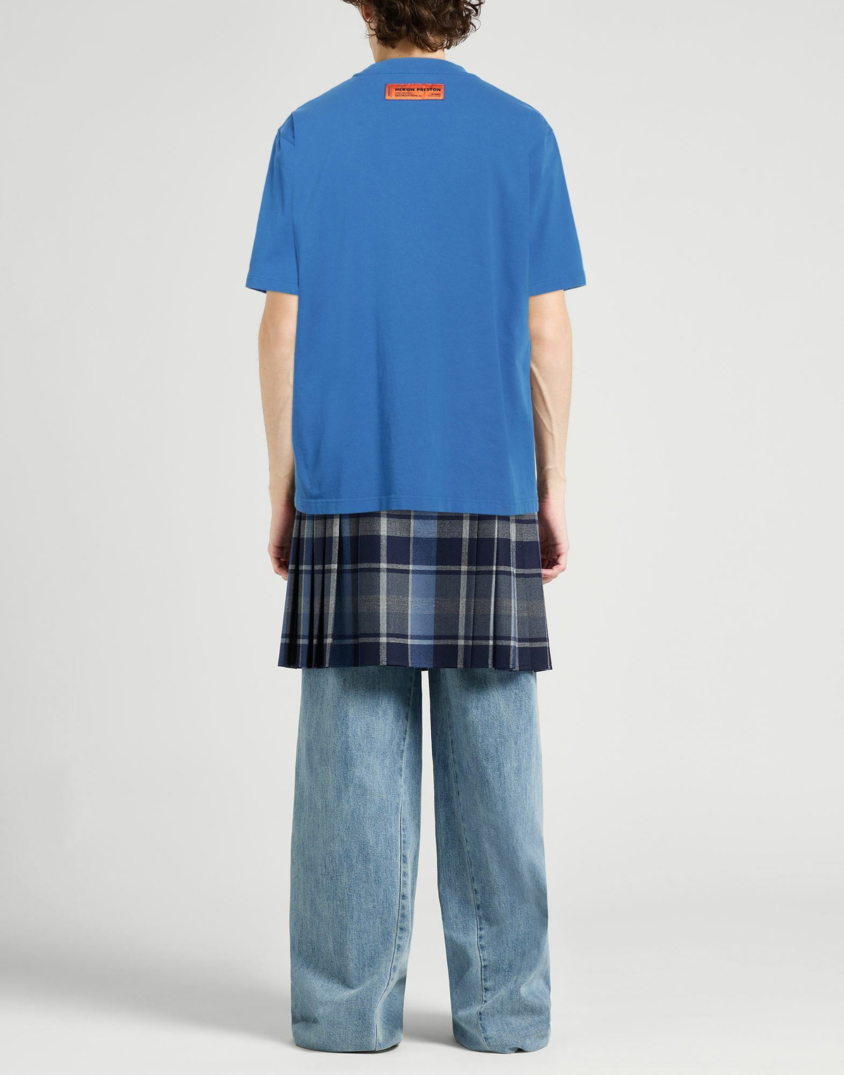 Heron Preston Mens T-shirt in Blue