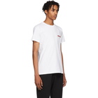 Helmut Lang SSENSE Exclusive White Brian Roettinger Logo Hack T-Shirt