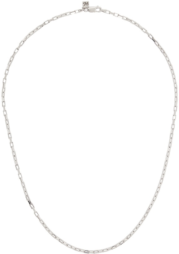 Photo: Veneda Carter SSENSE Exclusive Silver VC008 Necklace