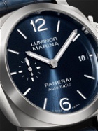 Panerai - Luminor Marina Quaranta Automatic 40mm Stainless Steel and Alligator Watch, Ref. No. PAM01270