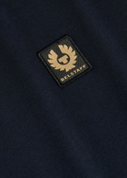 Belstaff Logo Cotton T-shirt Navy