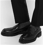 Mr P. - Jacques Leather Penny Loafers - Men - Black