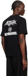 Neighborhood Black Graphic T-Shirt
