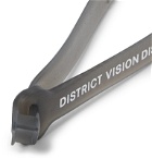 DISTRICT VISION - Caitlin Silicone Sunglasses Strap - Gray