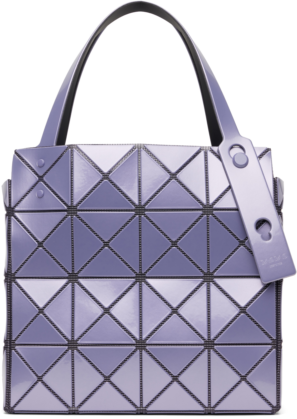 BAO BAO ISSEY MIYAKE Purple Carat Large Bag Bao Bao Issey Miyake