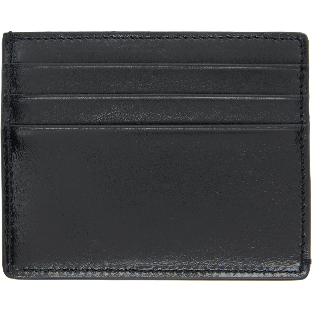 Versace Black Severine Leather Card Holder