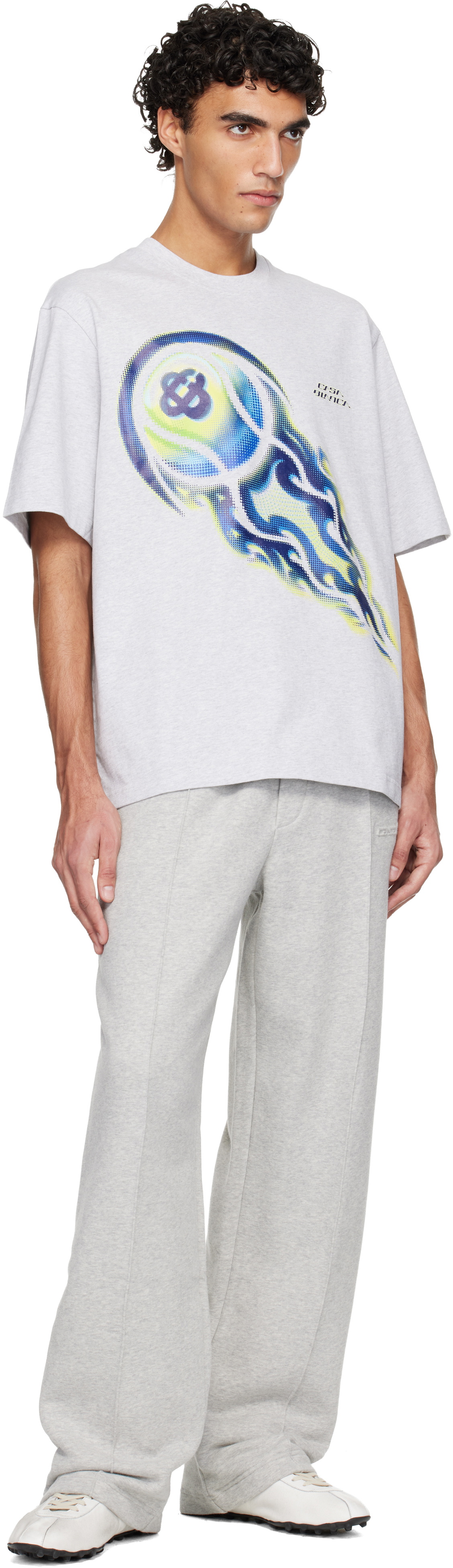 Casablanca Gray Cashmere Blend Sweatpants