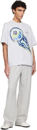 Casablanca Gray Cashmere Blend Sweatpants
