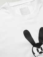 Givenchy - Disney Logo-Print Cotton-Jersey T-Shirt - White