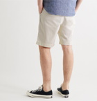 NANAMICA - Cotton-Blend Twill Chino Shorts - Neutrals