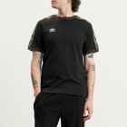Umbro Men's Taped T-Shirt in Black/Demitasse/Pelican