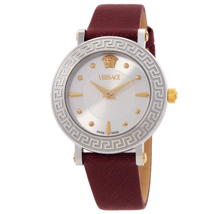 Photo: Versace Greca Sphere Quartz Silver Dial Ladies Watch VE9C00124