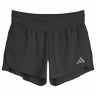 Adidas Men's Adizero Gel Short in Black