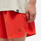 Nike Men's ACG Sands Short in Light Crimson/Cinnabar