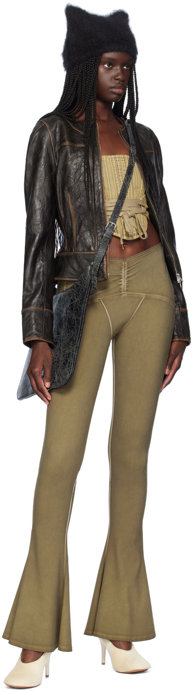 KNWLS Tan GFRC Denim Corset