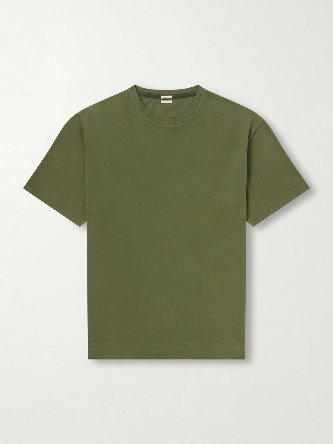 Massimo Alba - Nevis Cotton-Jersey T-Shirt - Green