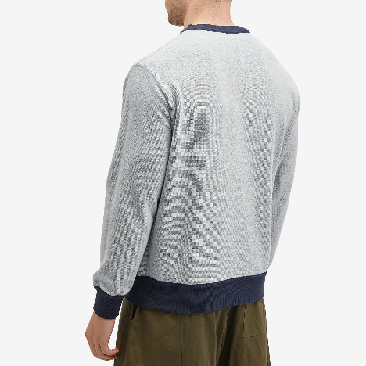 Oliver Spencer Men's Reversible Swesatshirt in Midnight
