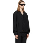 BALMAIN Black Wool 2-Button Jacket