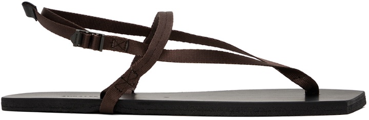 Photo: AURALEE Black Foot The Coacher Edition Belted Sandals