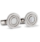 Dunhill - Gyro Palladium-Plated Mother-of-Pearl Cufflinks - Men - Silver