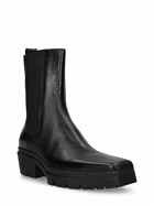 ALEXANDER WANG - 45mm Terrain Crackled Leather Ankle Boot