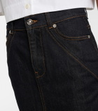 Givenchy Denim midi skirt