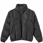 Alexander McQueen Men's Back Split Logo Puffer Jacket in Black