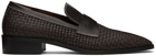 Wales Bonner Brown Woven Loafers