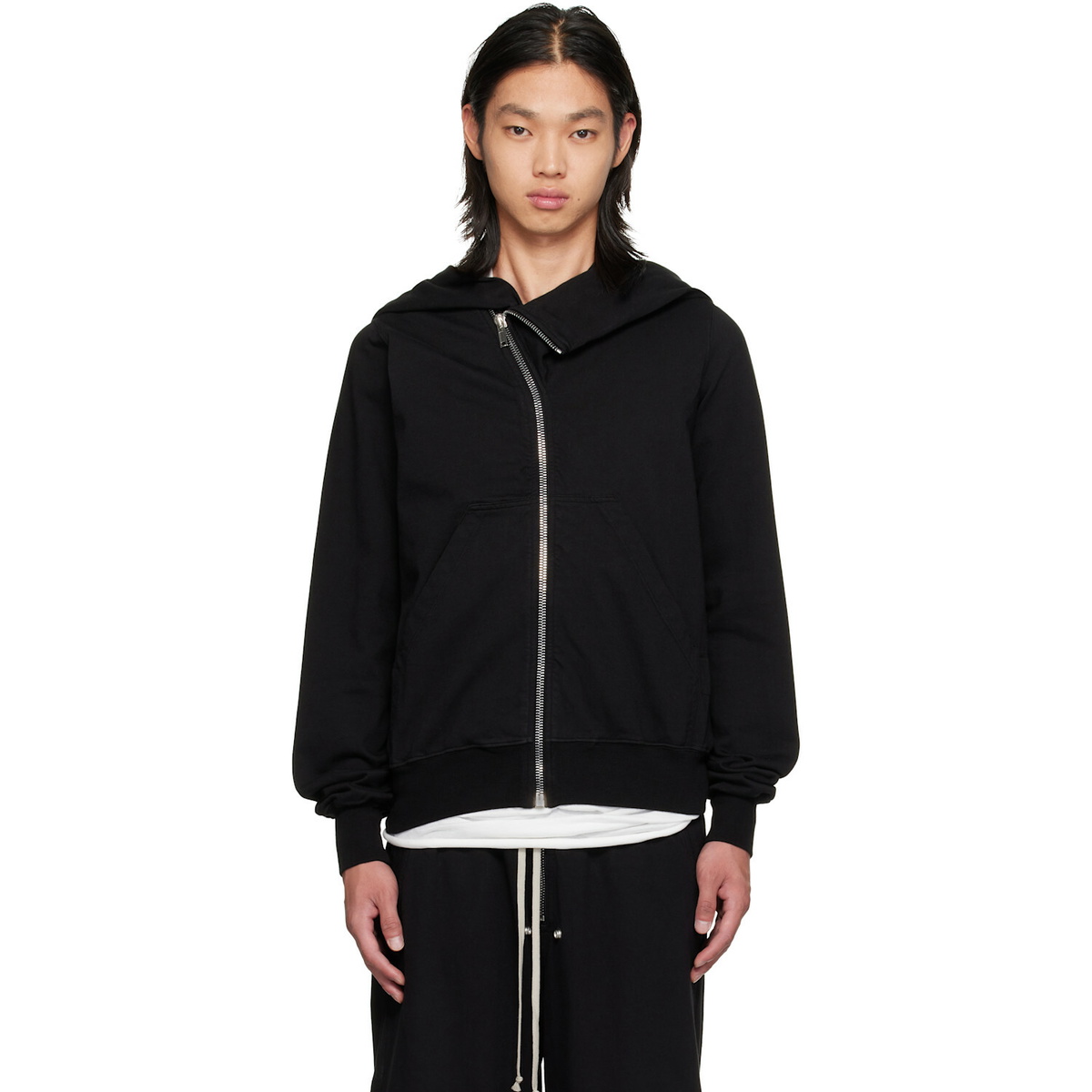Rick Owens DRKSHDW Black Tower Mountain Hoodie Rick Owens Drkshdw