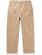 Satta - Enzyme-Washed Cotton-Corduroy Trousers - Neutrals - S